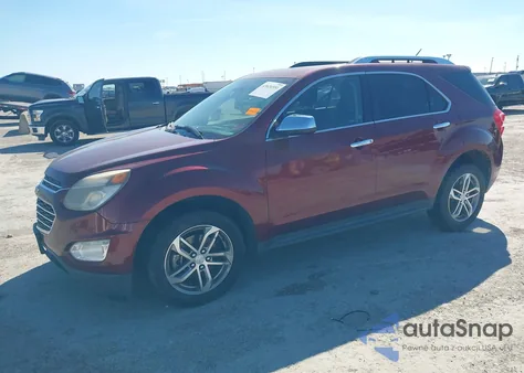 2016 Chevrolet Equinox Ltz из США, поврежденный, VIN 2GNALDEK8G6197859